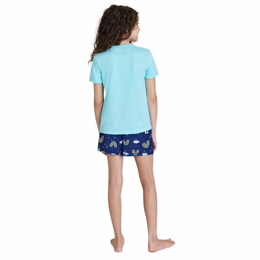 Eddie Bauer Girls' 4-piece Pajama Set - Picture 5 of 7